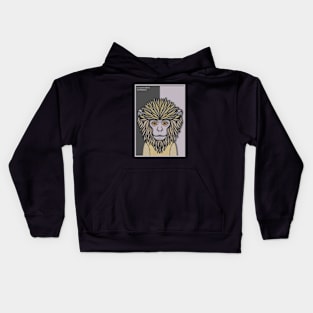 Coppery Titi Monkey Kids Hoodie